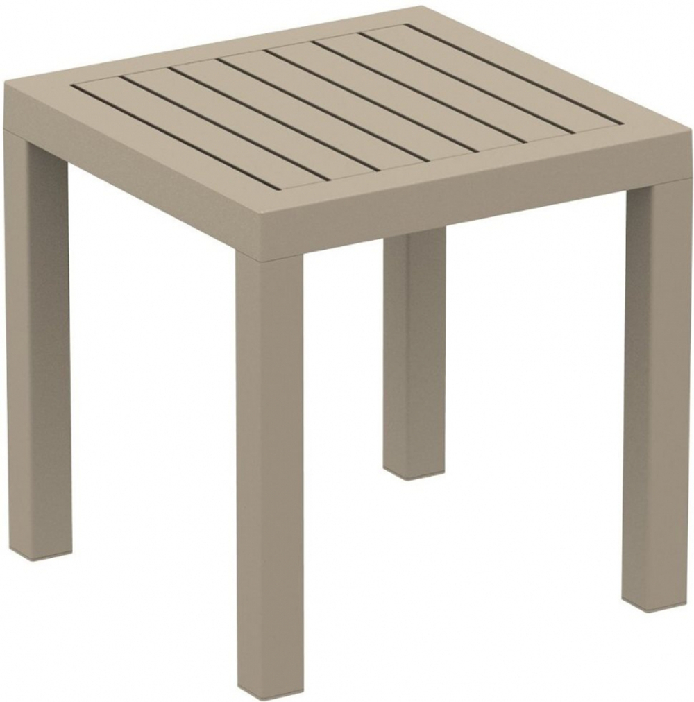 Столик пластиковый для лежака Siesta Contract Ocean Side Table, бежевый