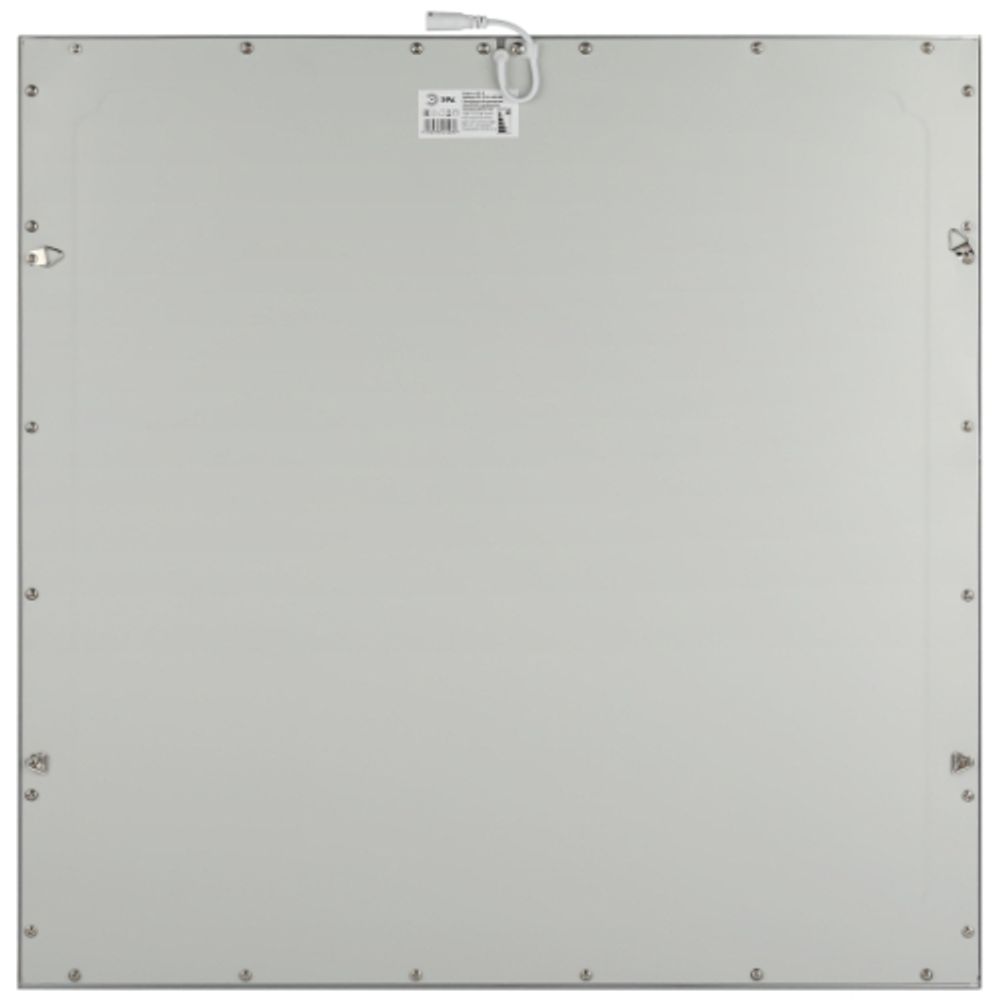 Светодиодная панель ЭРА Грильято SPL-540-W-65K-040 40Вт 6500К 588x588x8 белая без драйвера с ушками ультратонкая | Панели с внешним драйвером