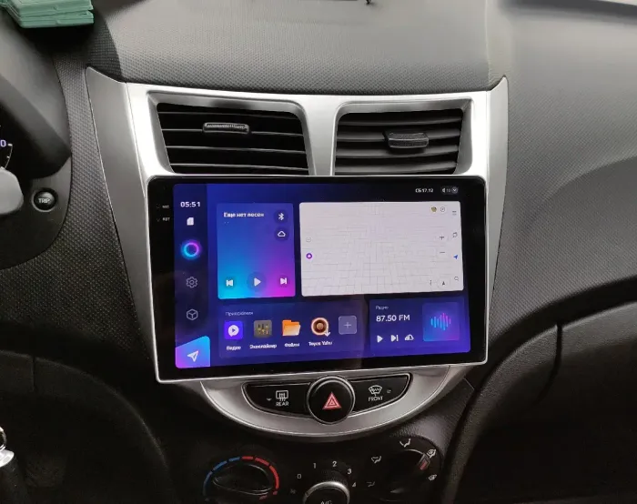 Магнитола для Hyundai Solaris 2010-2016 - AIROC 2K RX-2003 Android 13, Быстрая, QLed+2K, CarPlay, SIM-слот