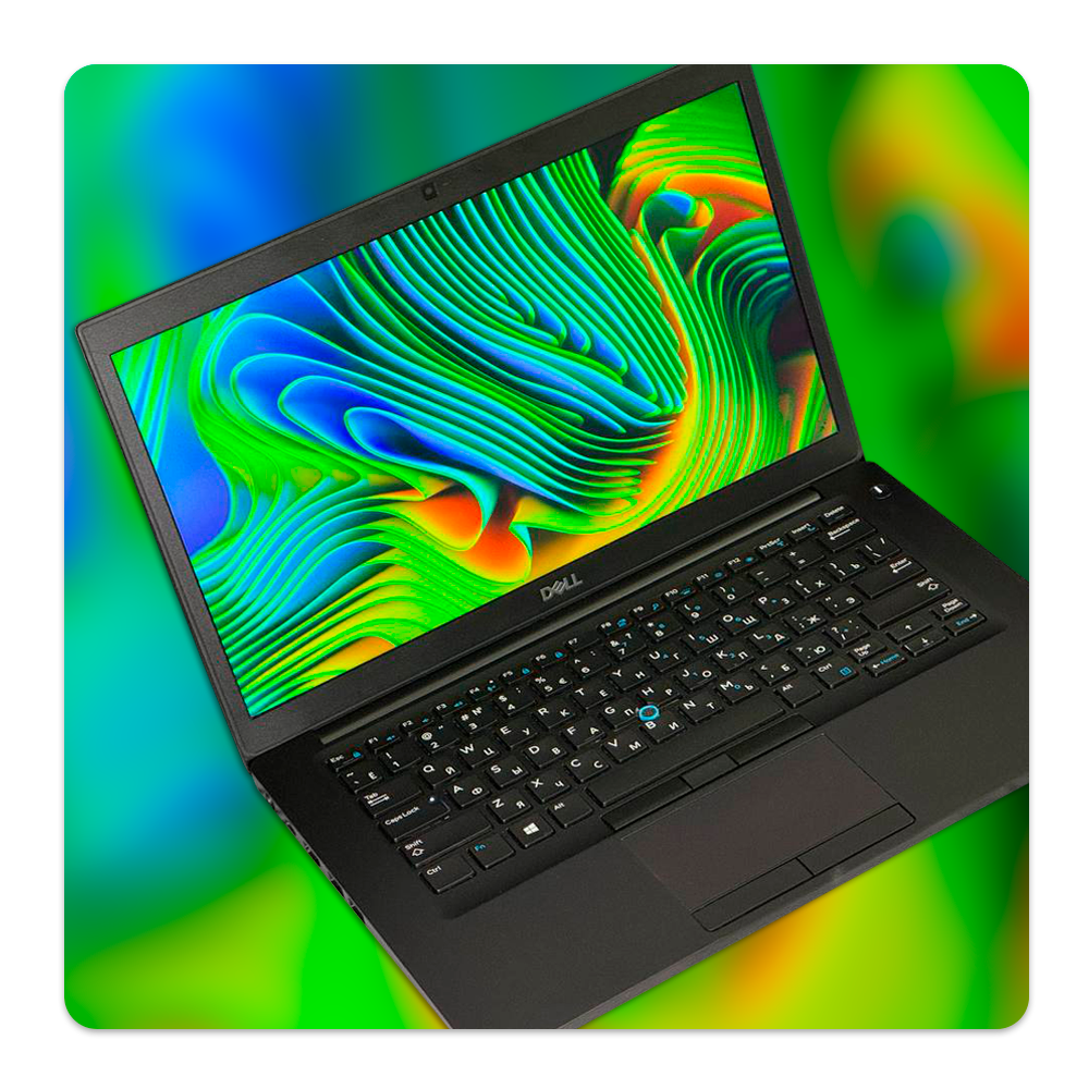14" Ноутбук Dell Latitude 7490 (1920x1080, Intel Core i5-8250U, RAM 8ГБ,SSD 256ГБ, Intel UHD Graphics 620, Win 10Pro)