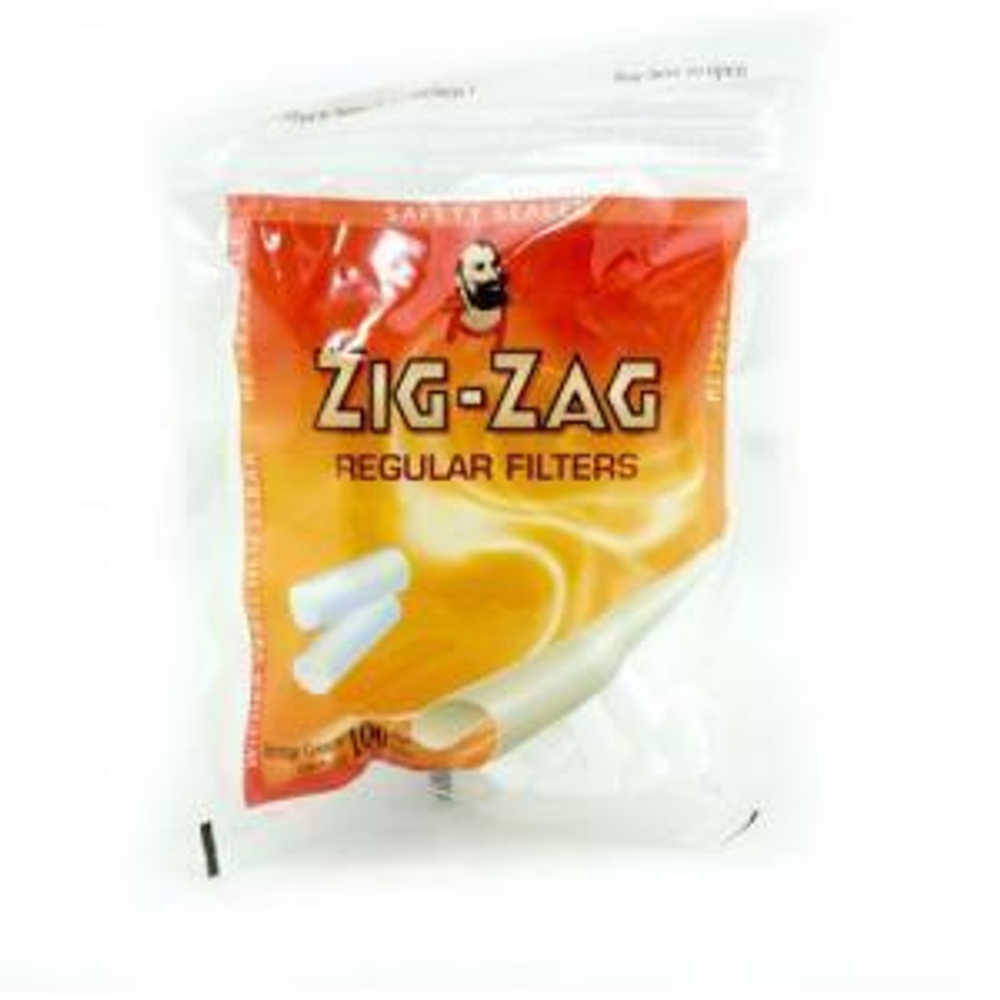 Фильтры для сигарет "Zig-Zag" 8mm Regular 100шт.