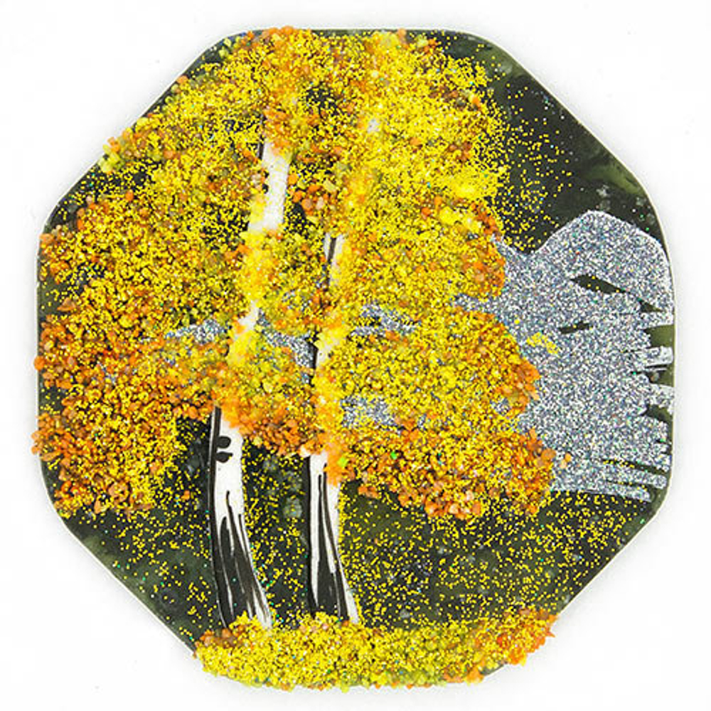 Магнит с рисунком "Восьмигранник" большой R113962