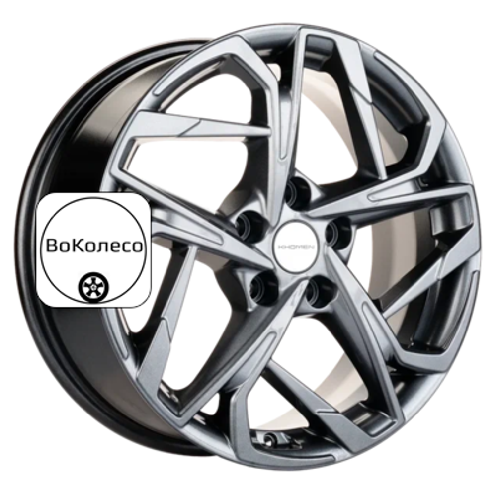7x17/5x114,3 ET48 D67,1 KHW1716 (Sonata) Gray Khomen Wheels