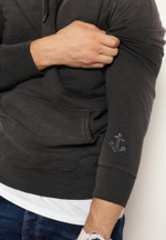 Худи Bowery NYC Fleece Spray Pirate Black