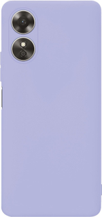 Мягкий Soft Touch чехол из силикона для OPPO A17 / A17K с бархатной подкладкой