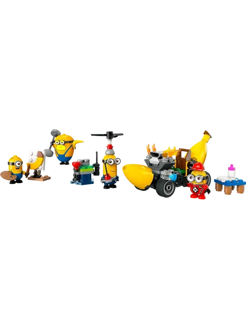 Конструктор LEGO Minions 75580 Миньоны и банановая машина