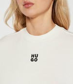 Футболка Cropped Tee HUGO - белый(50517790)