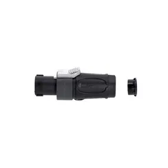 Adam Hall K4CSF4BLK - разъем спикерный Speakon (F) 4-pole, черный