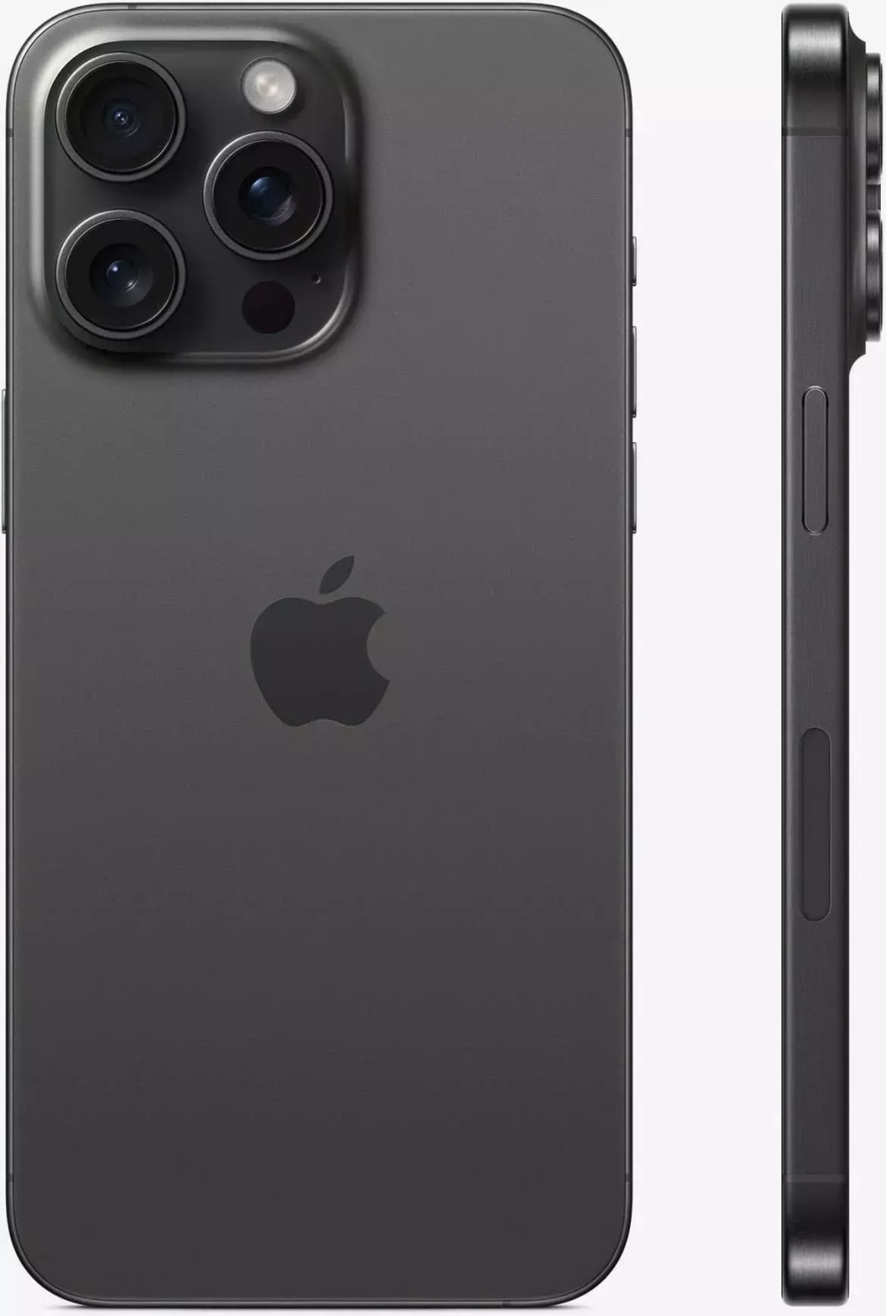 iPhone 15 Pro 256 ГБ, Dual: nano SIM + eSIM, чёрный титан