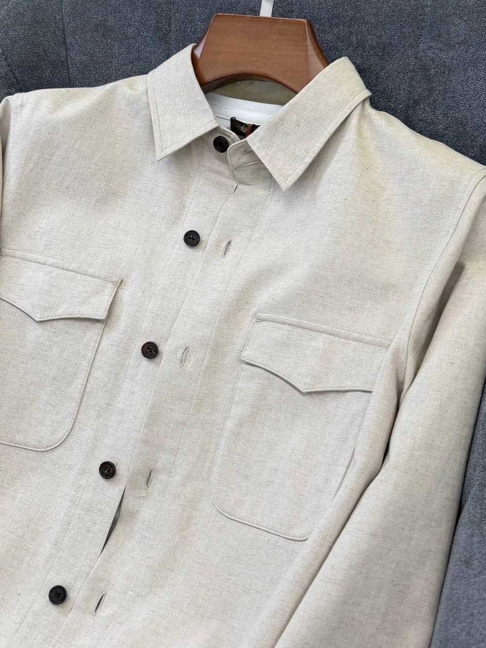 Льняной костюм Zegna