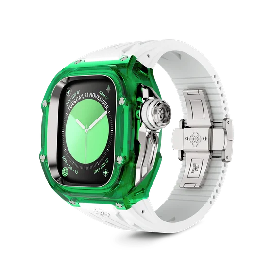 Корпус для Apple Watch - RSTRIII49 - Зелёный/Белый