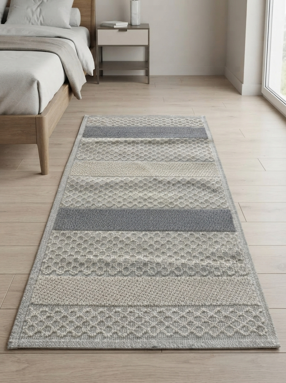 Коврик для ванной Zalel хлопковый дизайн 12, 60×100 см