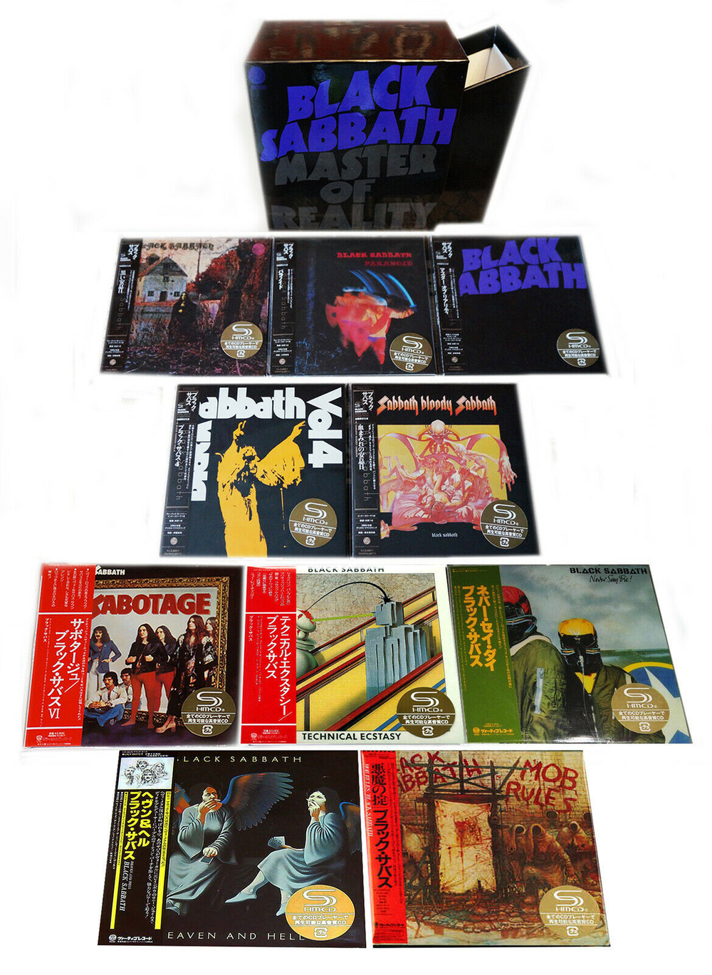 Комплект / Black Sabbath (12 Mini LP SHM-CD + Box)