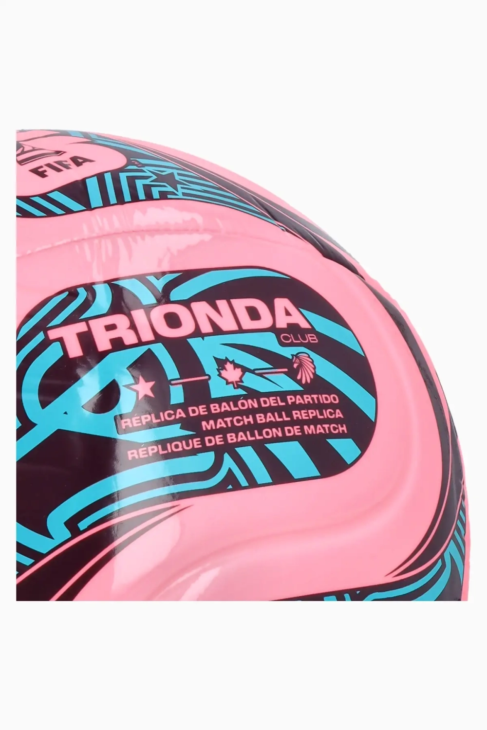Футбольный мяч adidas Trionda World Cup 2026 Club размер 5 - розовый