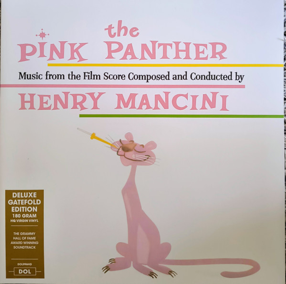 OST - The Pink Panther - Music by Henry Mancini, Gatefold Sleeve