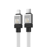 USB-C - Lightning Кабель Baseus CoolPlay Charging+Data 20W 1m - White