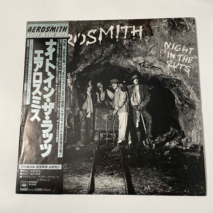 Винтажная виниловая пластинка LP Aerosmith Night In The Ruts (Япония, 1979)