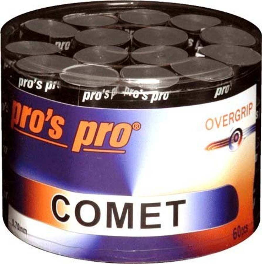 Намотки теннисные Pro's Pro Comet 60P - black