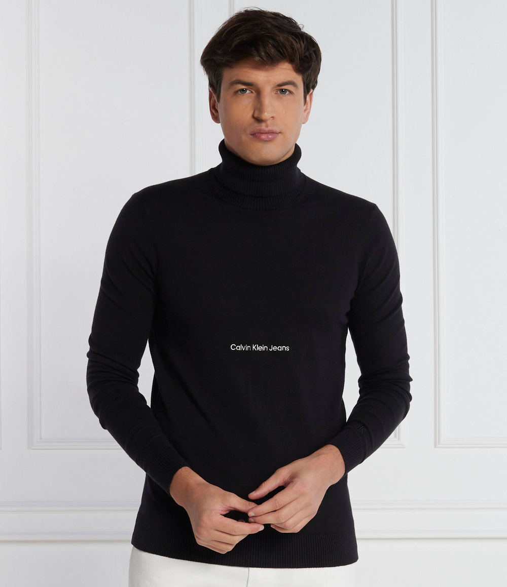 Гольф CALVIN KLEIN JEANS - черный(J30J324325)
