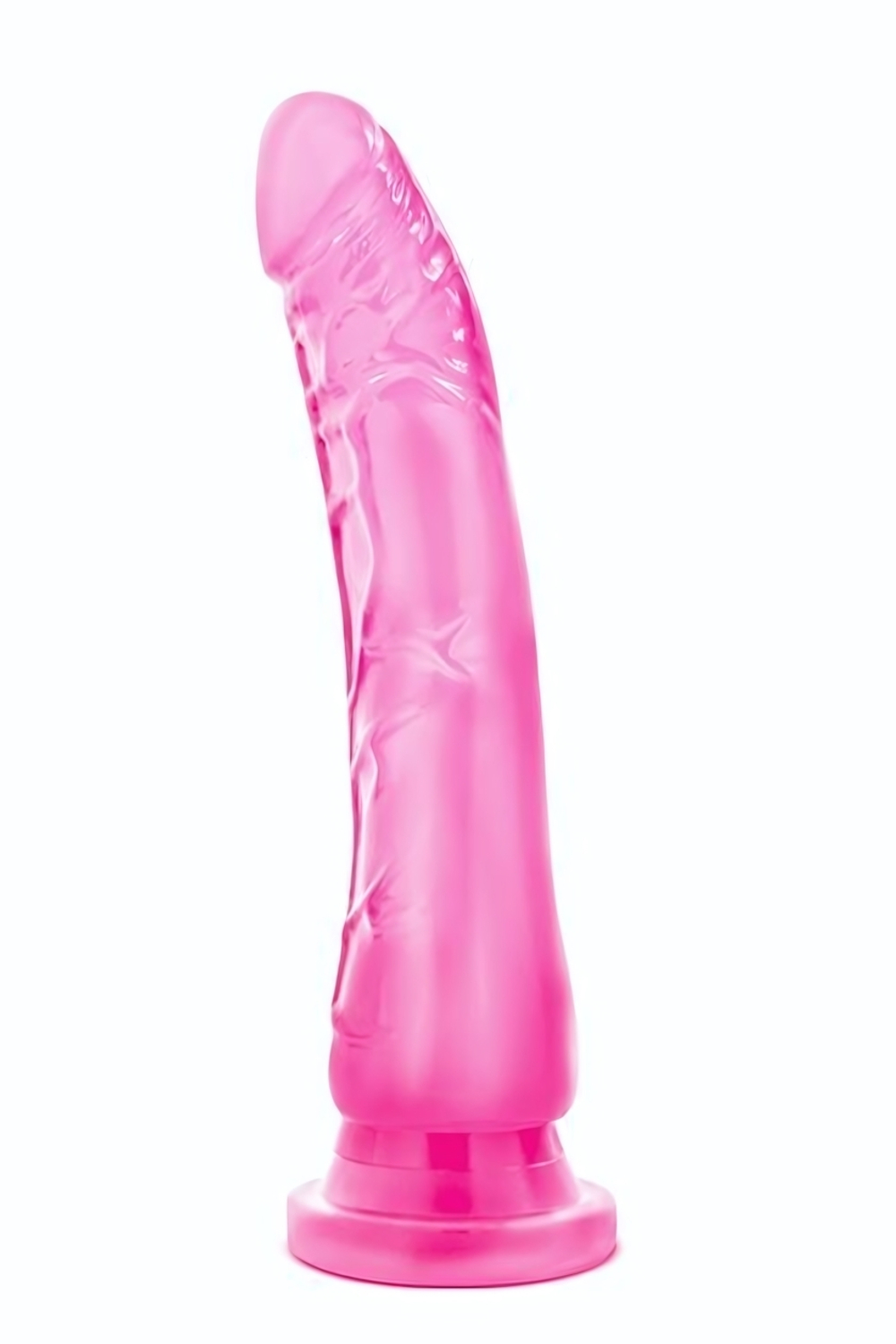 Розовый фаллоимитатор Sweet N’ Hard 6 Realistic Pink 8.5-Inch Long Dildo - 19 см. (Цвет: ярко-розовый)