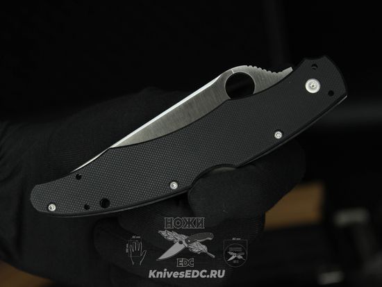 Складной нож Steelclaw Коп-1 сталь D2, рукоять G10 черный