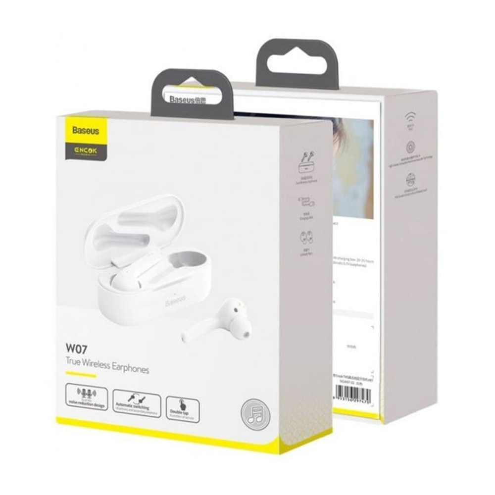 Беспроводные наушники Baseus Encok True Wireless Earphones W07 (NGW07-02) Белый