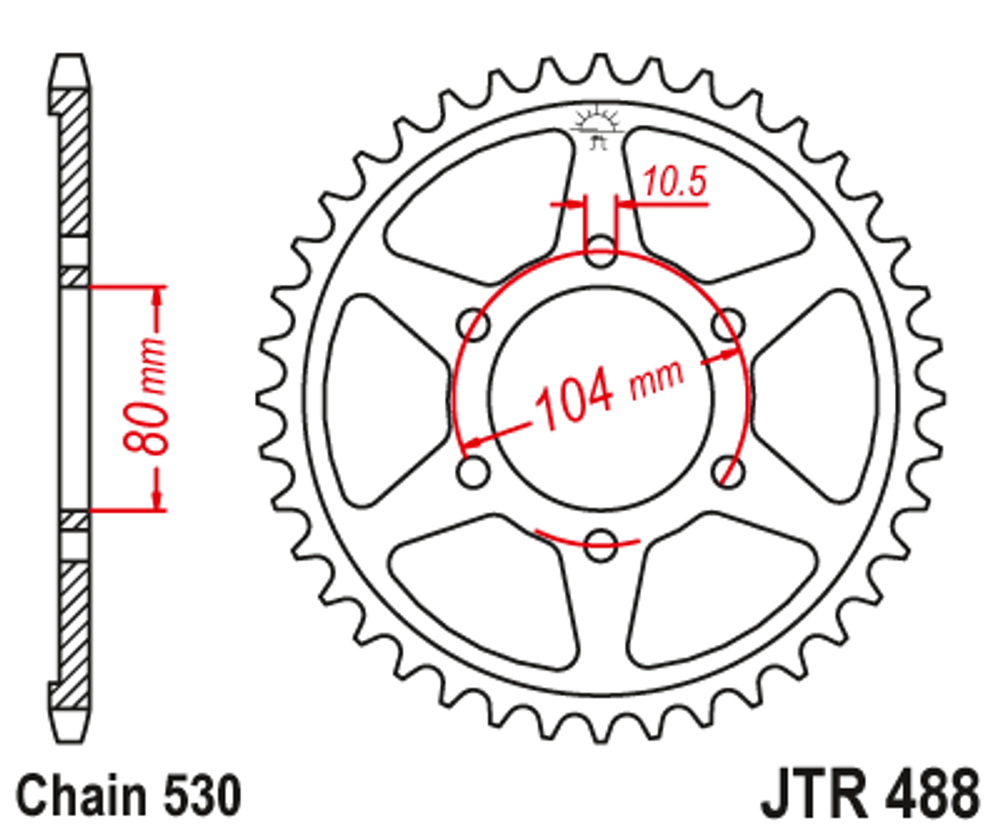 Звезда JTR488.42