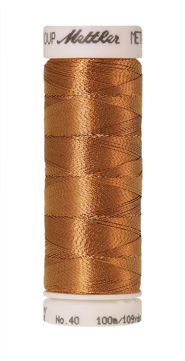 Нитки металлизированные Mettler Metallic (100 м), 5 кат. | цв. 1134