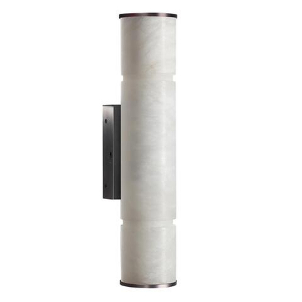 6675/12WA L-VISION ODL24 198 Настенный светильник темная латунь/металл/алебастр IP20 LED 12W 540Лм 3000K/3500K/4000K MARBELLA