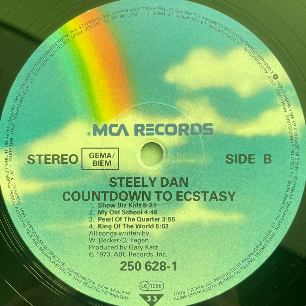 Steely Dan ‎– Countdown To Ecstasy (Германия 1984г.)