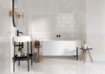Керамик бел бордюр 02 / Ceramic white border 02  250х60 (1-й сорт)