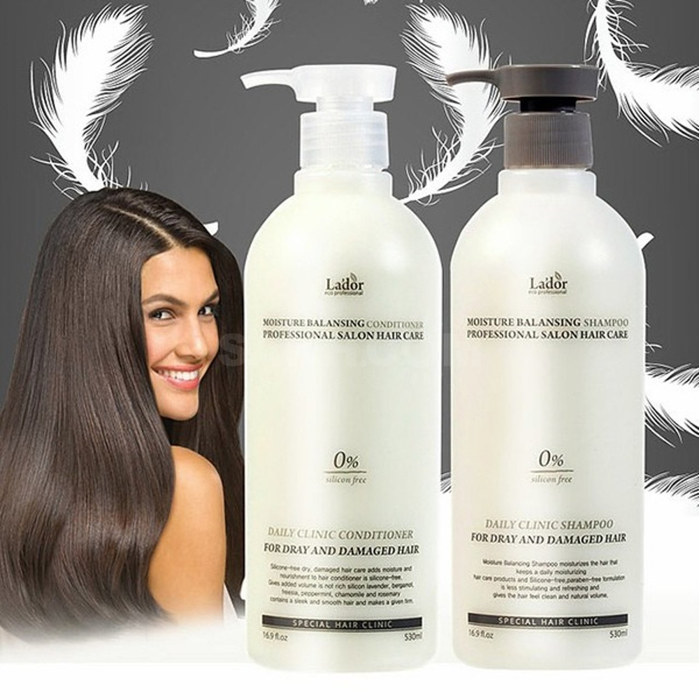 Lador Moisture Balancing Сonditioner увлажняющий бессиликоновый кондиционер для волос