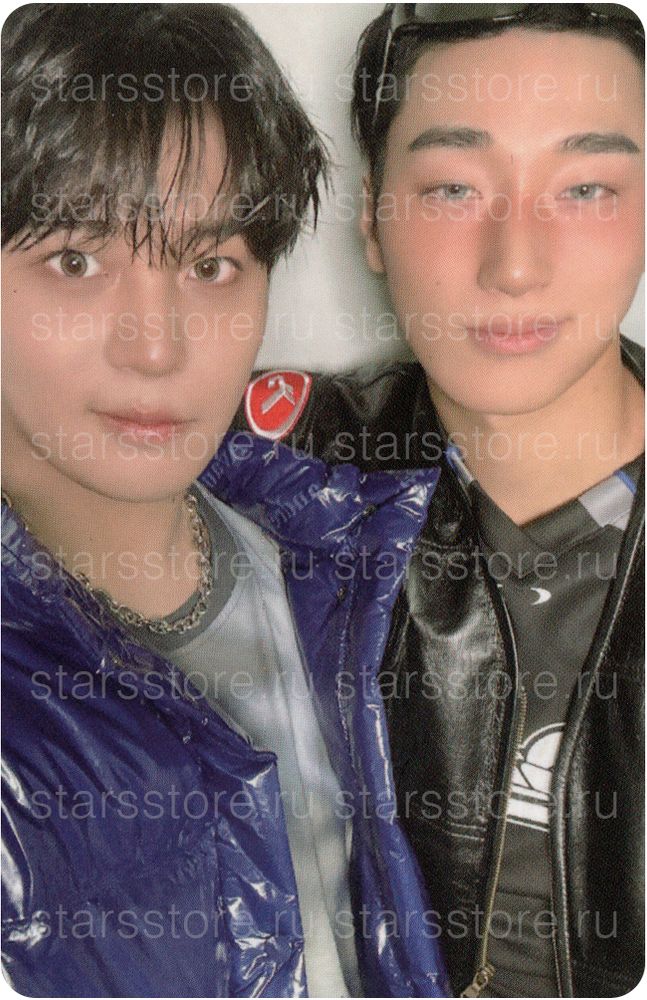 Фотокарта Jongho &amp; San ATEEZ - GOLDEN HOUR : Part.5 (Apple Music)