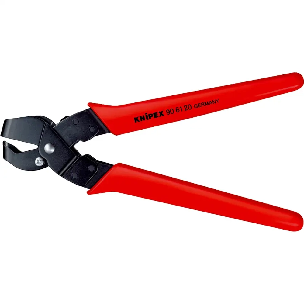 Клещи высечные для пластмассовых коробов чернёные 250 мм Knipex 90 61 20
