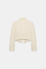 КОРОТКИЙ БЛЕЙЗЕР С ВОЛАНАМИ — ZARA