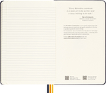 Блокнот Moleskine LE K-Way (SKQP060KWBLUEK89) 13х21 см, текстиль, 240 стр. в линейку, синий