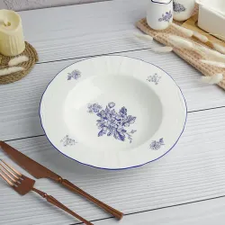 Тарелка глубокая 500 мл d 23,5 см h3,9 см для пасты, супа Sea Flower P.L. Proff Cuisine [6]