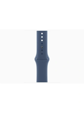 Умные часы Apple Watch SE 44 мм, Silver Aluminium, Denim Sport Band - S/M