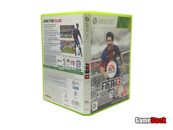 Xbox 360 FIFA 13 (поддержка Kinect) (Б/У, Полностью на русском языке)