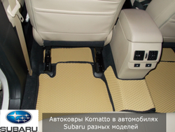 Автоковрики EVA для Subaru Forester (1997-2002) Правый руль