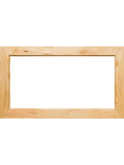 Деревянная рама 35x70 для картин на подрамнике сеч. 60x18