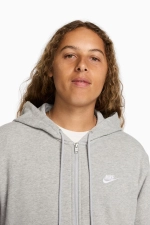 Кофта Nike Futura Club Full-Zip - серый