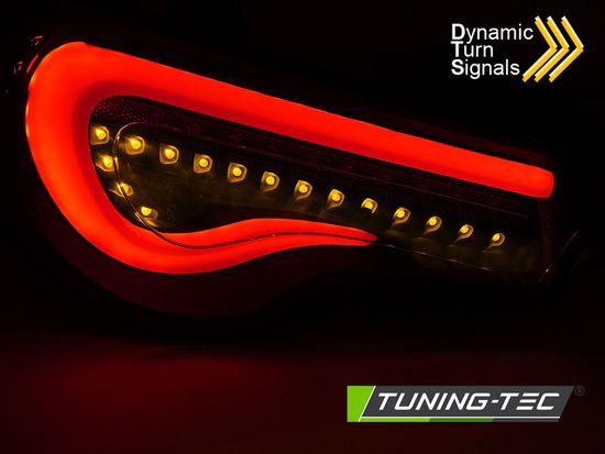 Фонари задние для TOYOTA GT86 12-21 LED BAR RED SEQ