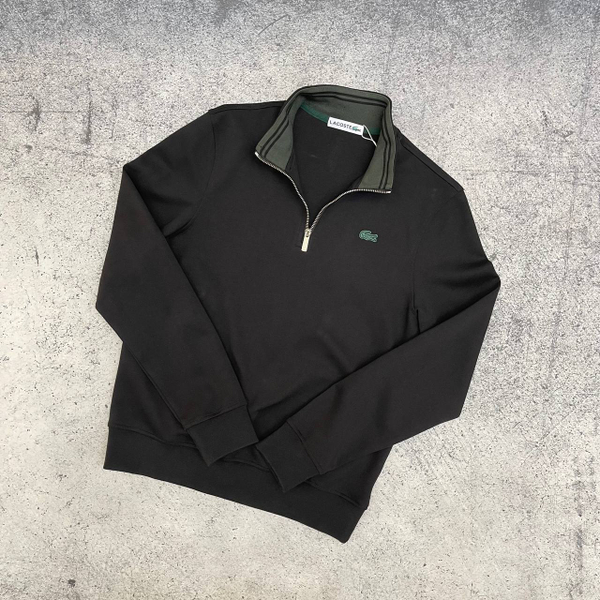 Свитшот полузамок Lacoste black
