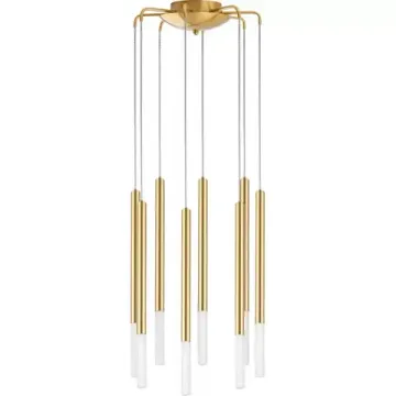 Подвесной светильник LED 40W 4000К L8T747143 золото Tubo Lightstar