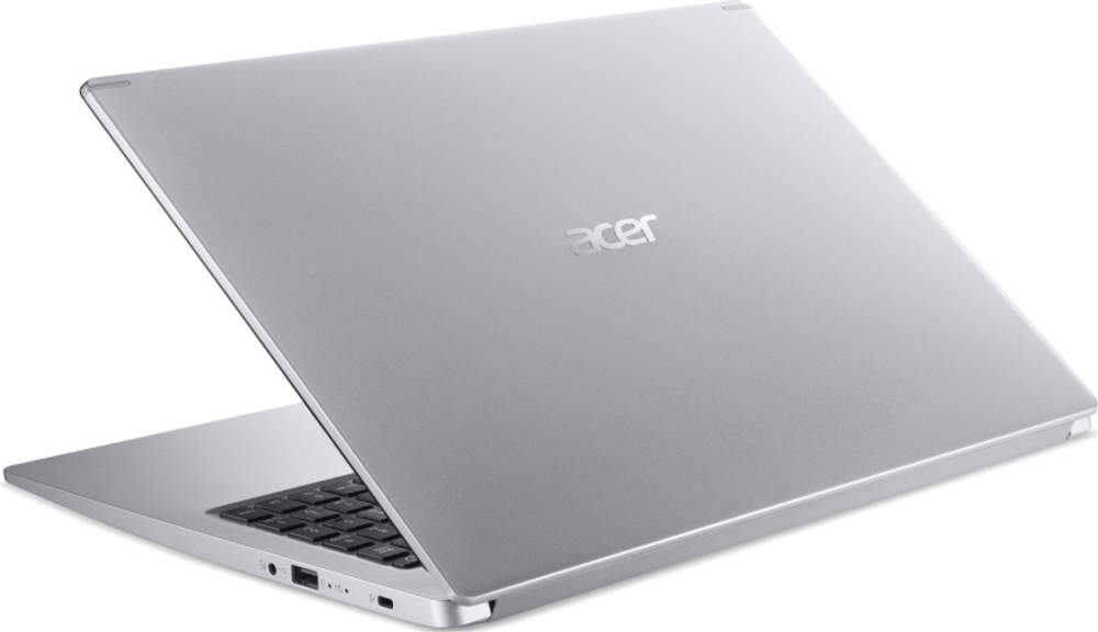Ноутбук ACER A515-45-R58W (NX.A84EP.00E) 15.6"FHD IPS/R5 5500U 6C/8Gb/512Gb SSD/UMA/W11 (Eng) серебристый RuGrav