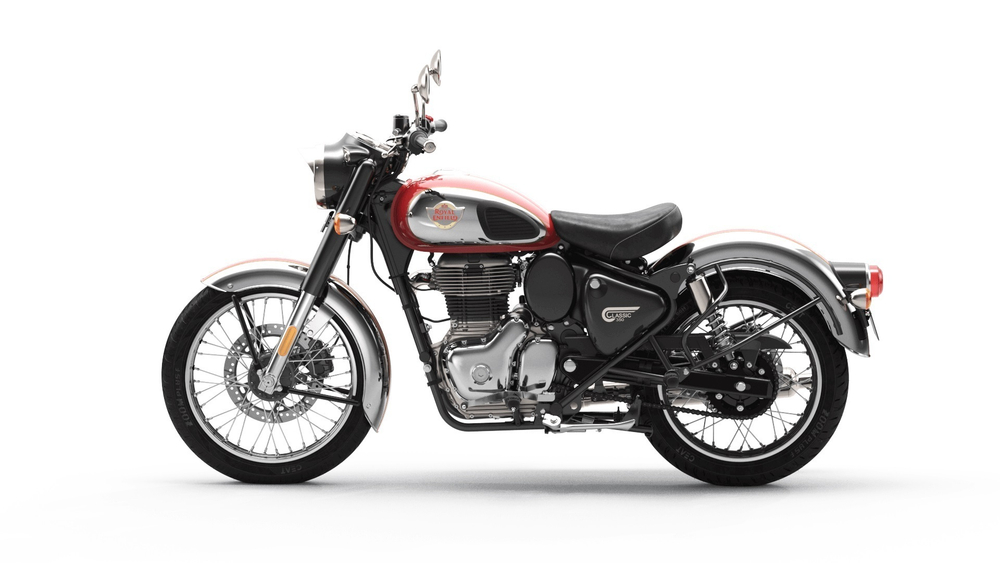Royal Enfield Classic 350 Chrome Red