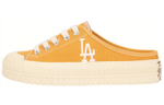 MLB Play Ball Los Angeles Dodgers Slip Resistant Low top Canvas Shoes Unisex Orange Yellow