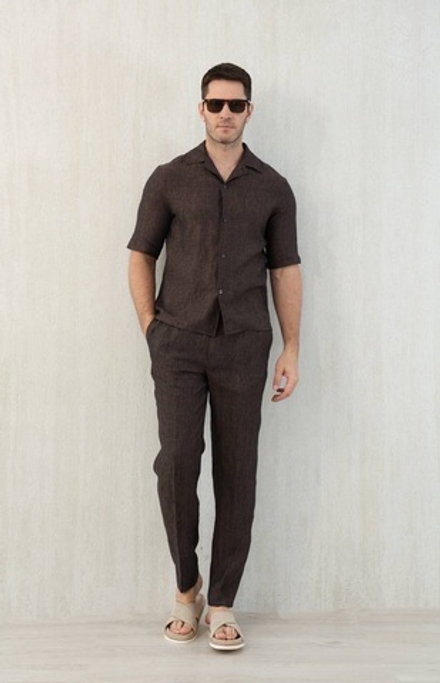 Льняной костюм Brunello Cucinelli