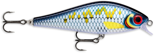 Воблер RAPALA Super Shadow Rap 16 /SCRB /медленно тонущ. / 1,0-1,4м, 16см, 77гр